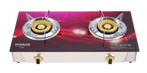 Glass Top Double Burner